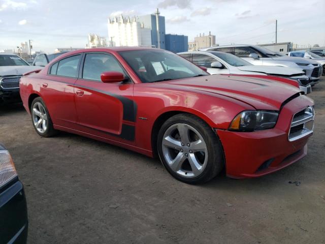 2C3CDXCT9EH159574 - 2014 DODGE CHARGER R/T RED photo 4