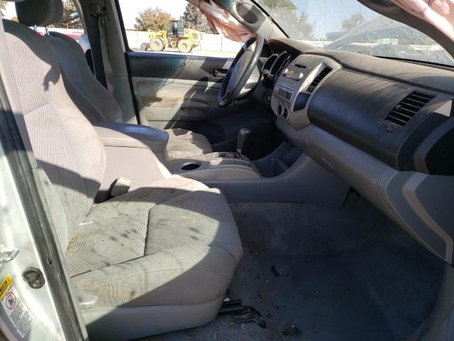 5TEJU62N18Z522605 - 2008 TOYOTA TACOMA DOUBLE CAB PRERUNNER SILVER photo 7
