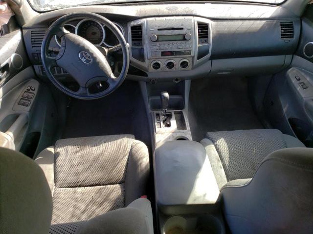 5TEJU62N18Z522605 - 2008 TOYOTA TACOMA DOUBLE CAB PRERUNNER SILVER photo 8