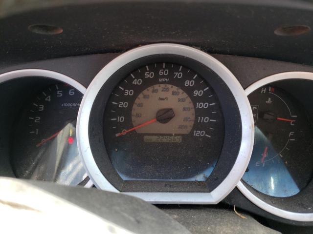 5TEJU62N18Z522605 - 2008 TOYOTA TACOMA DOUBLE CAB PRERUNNER SILVER photo 9