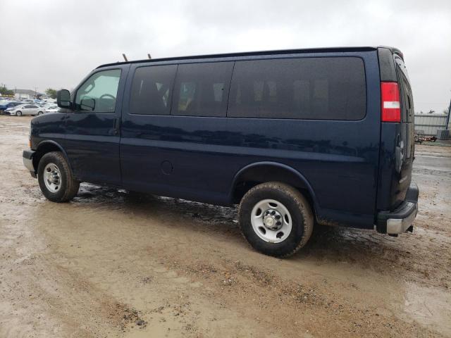 1GAZGMF72M1176443 - 2021 CHEVROLET EXPRESS G3 LT BLUE photo 2