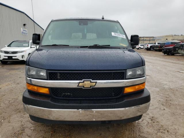 1GAZGMF72M1176443 - 2021 CHEVROLET EXPRESS G3 LT BLUE photo 5