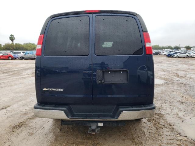 1GAZGMF72M1176443 - 2021 CHEVROLET EXPRESS G3 LT BLUE photo 6