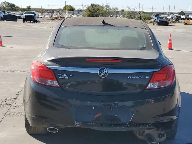 W04G15GV3B1103933 - 2011 BUICK REGAL CXL BLACK photo 6