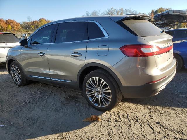 2LMTJ8LR4GBL60223 - 2016 LINCOLN MKX RESERVE Srebrny zdjęcie 2