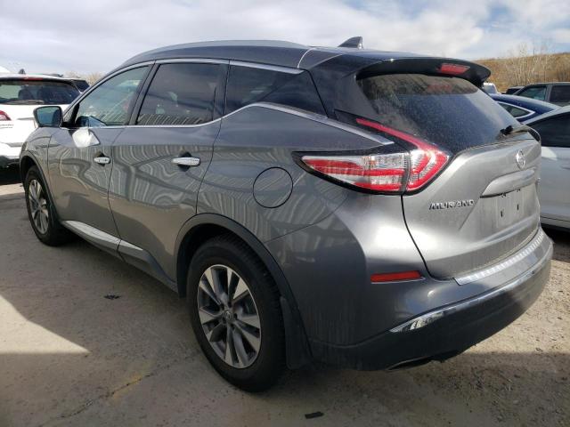 5N1AZ2MHXHN187098 - 2017 NISSAN MURANO S GRAY photo 2