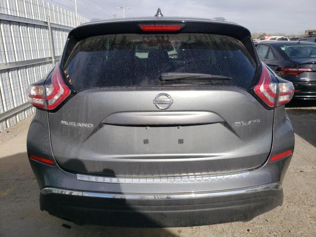 5N1AZ2MHXHN187098 - 2017 NISSAN MURANO S GRAY photo 6