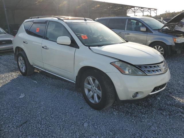 JN8AZ08T87W518278 - 2007 NISSAN MURANO SL WHITE photo 4