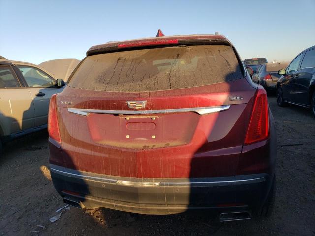 1GYKNBRS9HZ201777 - 2017 CADILLAC XT5 LUXURY RED photo 6