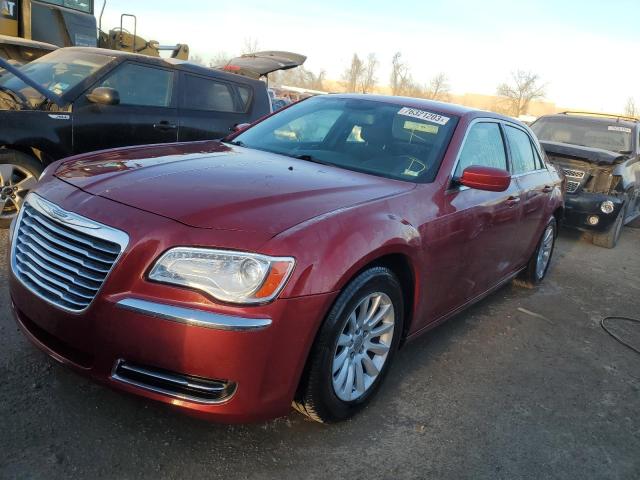 2C3CCAAG0CH175522 - 2012 CHRYSLER 300 RED photo 1