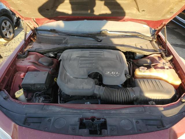 2C3CCAAG0CH175522 - 2012 CHRYSLER 300 RED photo 11