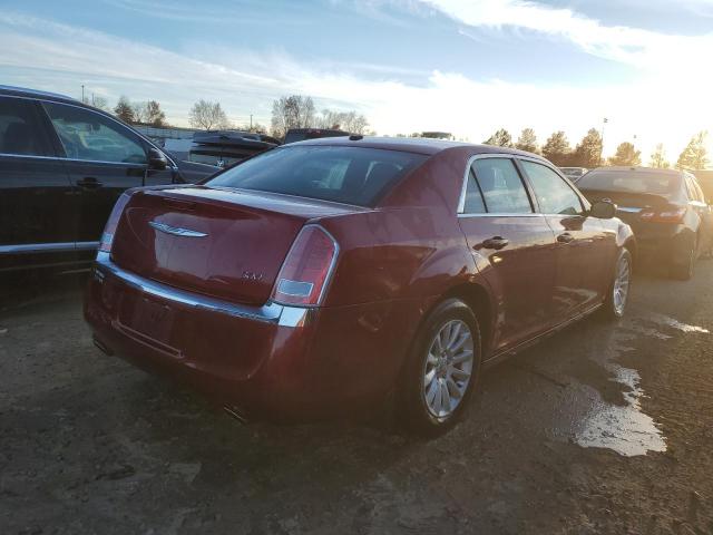 2C3CCAAG0CH175522 - 2012 CHRYSLER 300 RED photo 3