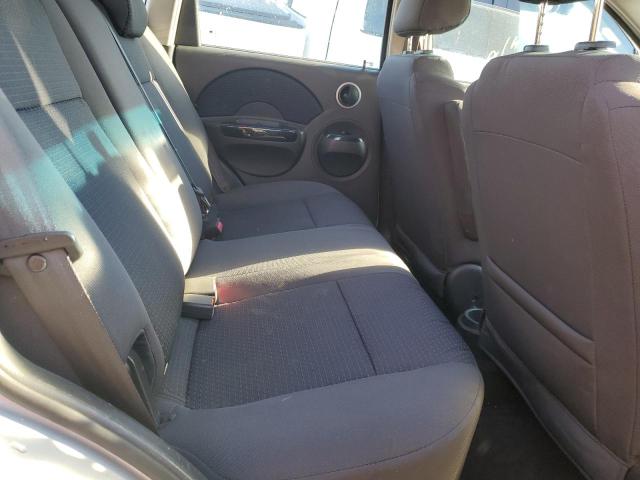 KL1TD66608B086742 - 2008 CHEVROLET AVEO BASE Gümüş foto 10
