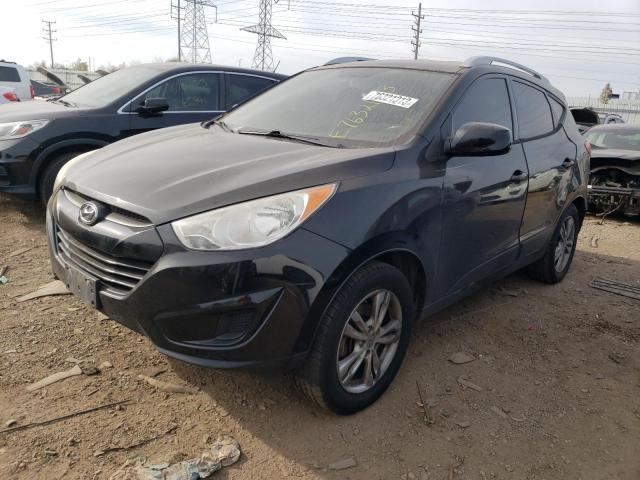 KM8JUCACXAU092064 - 2010 HYUNDAI TUCSON GLS BLACK photo 1