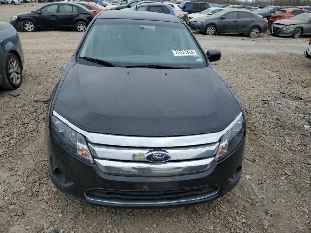 3FAHP0GA5CR237767 - 2012 FORD FUSION S BLACK photo 5