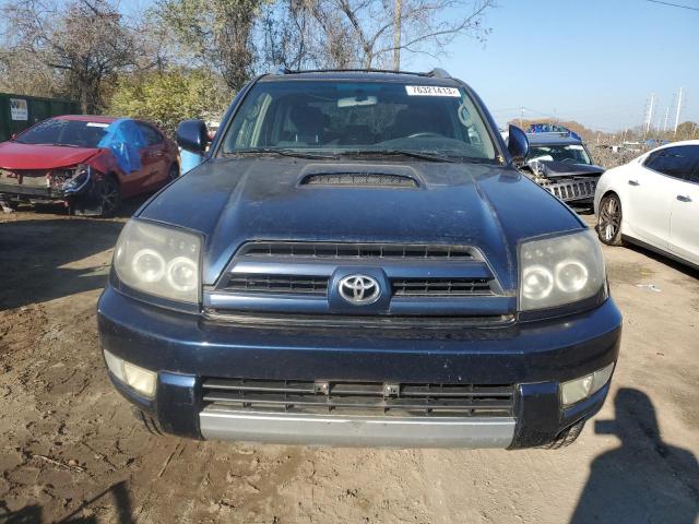 JTEBU14R748020860 - 2004 TOYOTA 4RUNNER SR5 BLUE photo 5