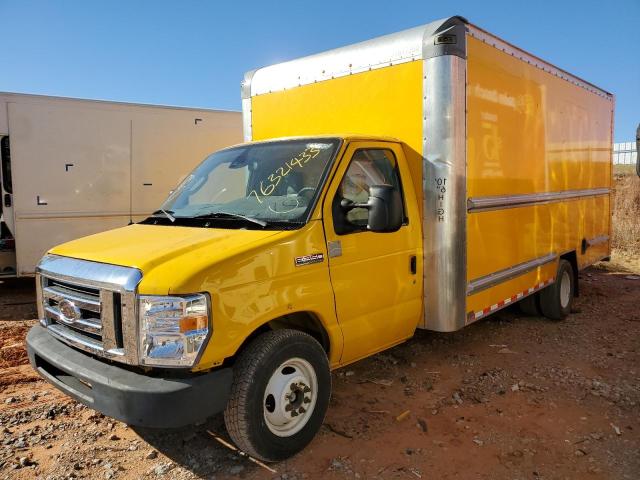 1FDWE3FN7MDC03204 - 2021 FORD ECONOLINE E350 SUPER DUTY CUTAWAY VAN YELLOW photo 1