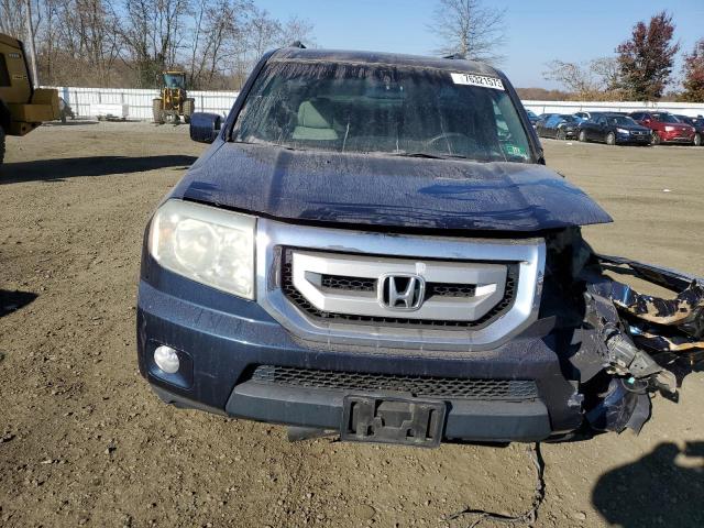 5FNYF4H43AB018172 - 2010 HONDA PILOT EX BLUE photo 5