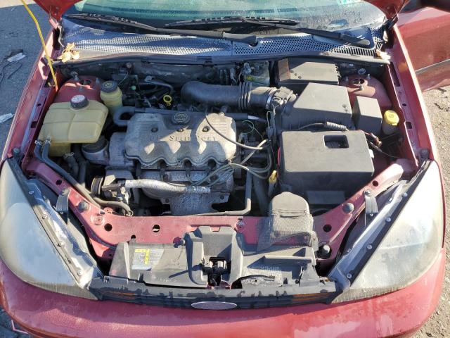 1FAFP33P33W243664 - 2003 FORD FOCUS LX RED photo 11