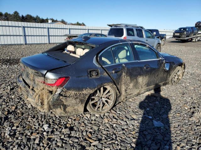 3MW5R7J02N8C24612 - 2022 BMW 330XI GRAY photo 3