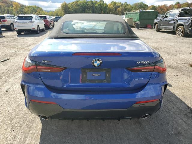 WBA43AT00NCH62969 - 2022 BMW 430XI BLUE photo 6