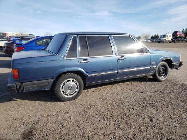 YV1FX8843J3243890 - 1988 VOLVO 740 GLE BLUE photo 3