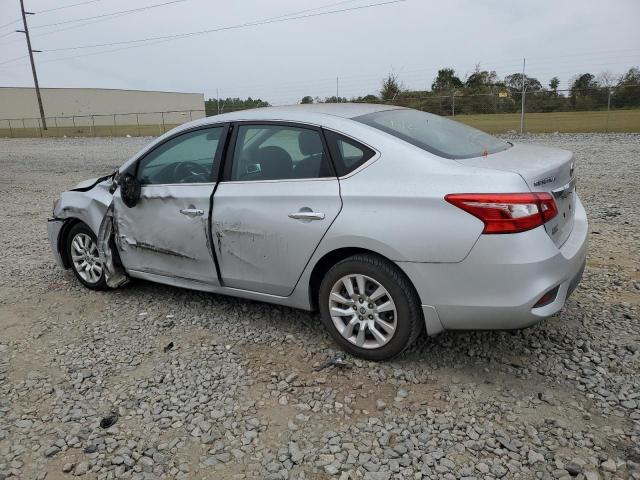 3N1AB7AP0HY264391 - 2017 NISSAN SENTRA S SILVER photo 2