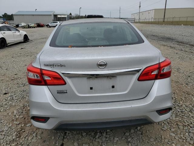 3N1AB7AP0HY264391 - 2017 NISSAN SENTRA S SILVER photo 6