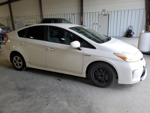 JTDKN3DUXC1608602 - 2012 TOYOTA PRIUS WHITE photo 4