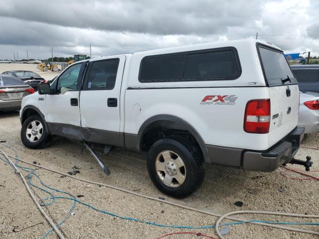 1FTPW14575KF08812 - 2005 FORD 150 SUPERCREW WHITE photo 2