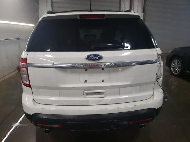 1FMHK7B89BGA69557 - 2011 FORD EXPLORER WHITE photo 6