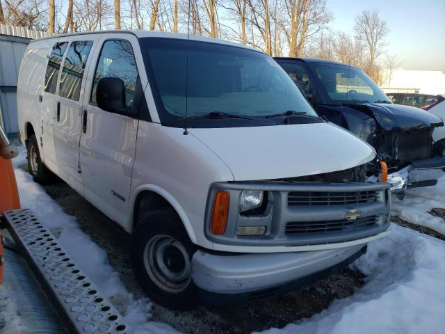 1GCFG15W711189525 - 2001 CHEVROLET EXPRESS G1 WHITE photo 4