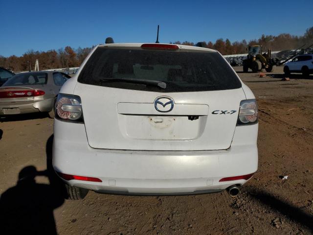 JM3ER2WM4A0342075 - 2010 MAZDA CX-7 WHITE photo 6