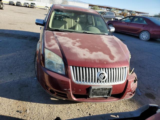 1MEHM42W88G610973 - 2008 MERCURY SABLE PREMIER RED photo 5