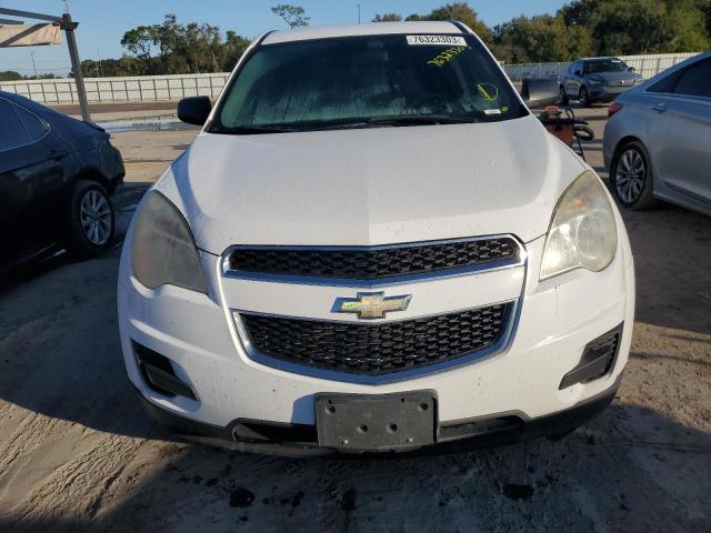 2CNFLCEWXA6265433 - 2010 CHEVROLET EQUINOX LS WHITE photo 5