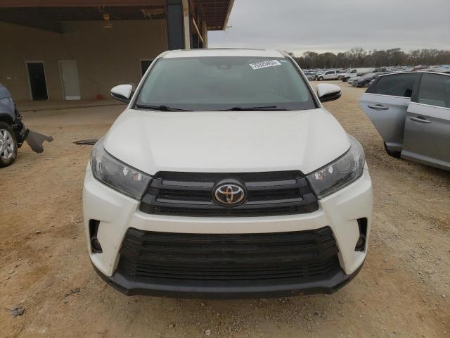 5TDKZRFH7KS569640 - 2019 TOYOTA HIGHLANDER SE WHITE photo 5