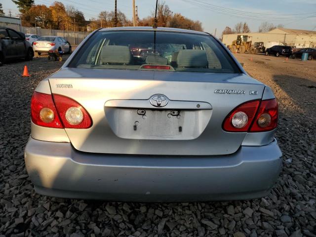 1NXBR32E46Z637947 - 2006 TOYOTA COROLLA CE SILVER photo 6