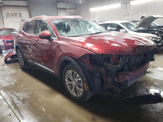 LRBAZLR46PD030445 - 2023 BUICK ENVISION PREFERRED ბურგუნდია ფოტო 4