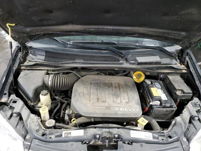 2C4RC1BG1FR539630 - 2015 CHRYSLER TOWN & COU TOURING შავი ფოტო 12