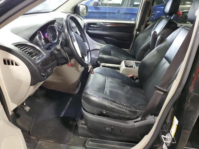 2C4RC1BG1FR539630 - 2015 CHRYSLER TOWN & COU TOURING შავი ფოტო 7