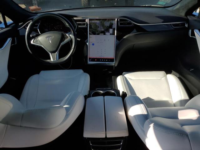 5YJSA1E20HF233198 - 2017 TESLA MODEL S შავი ფოტო 8