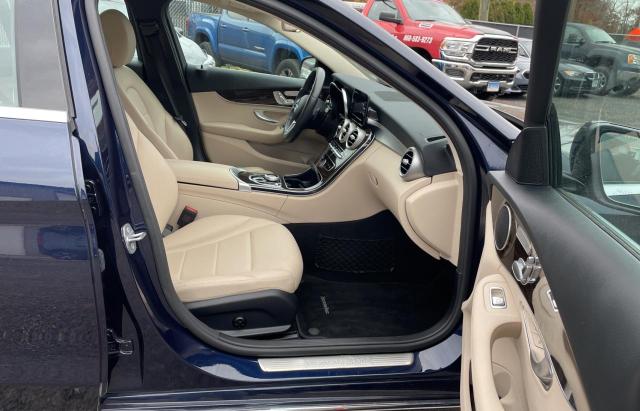 55SWF8EB9KU295006 - 2019 MERCEDES-BENZ C 300 4MATIC BLUE photo 5