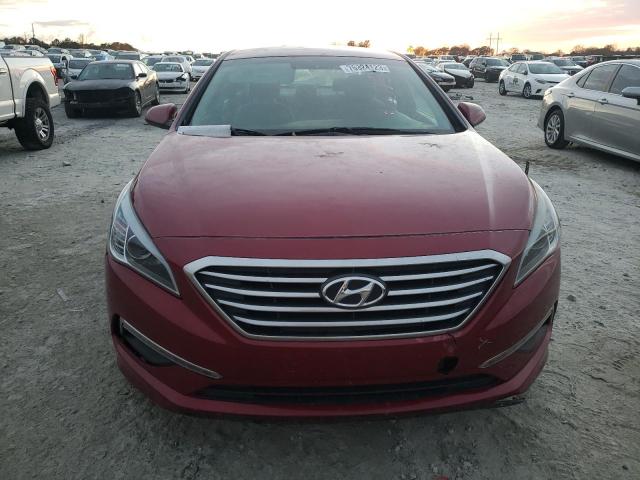 5NPE24AF6FH223231 - 2015 HYUNDAI SONATA SE MAROON photo 5