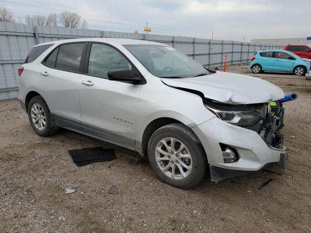 3GNAX5EV3MS173325 - 2021 CHEVROLET EQUINOX SILVER photo 4