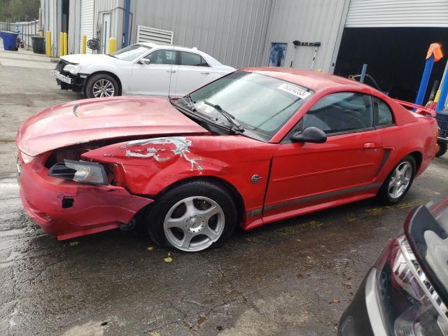 1FAFP40674F197324 - 2004 FORD MUSTANG RED photo 1