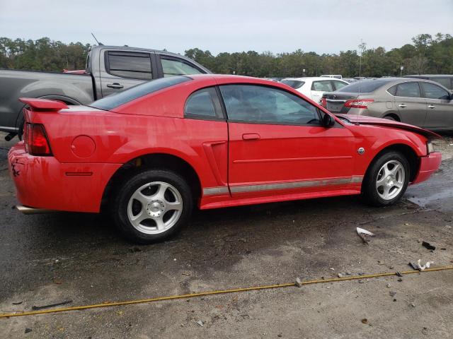 1FAFP40674F197324 - 2004 FORD MUSTANG RED photo 3