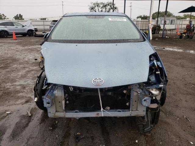 JTDKB20U177583293 - 2007 TOYOTA PRIUS BLUE photo 5