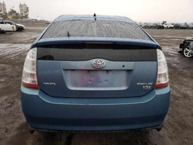 JTDKB20U177583293 - 2007 TOYOTA PRIUS BLUE photo 6