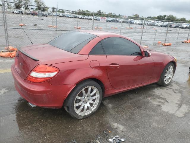 WDBWK56F65F047968 - 2005 MERCEDES-BENZ SLK 350 RED photo 3