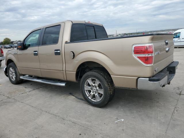 1FTFW1CF9EKD09587 - 2014 FORD F150 SUPERCREW BEIGE photo 2